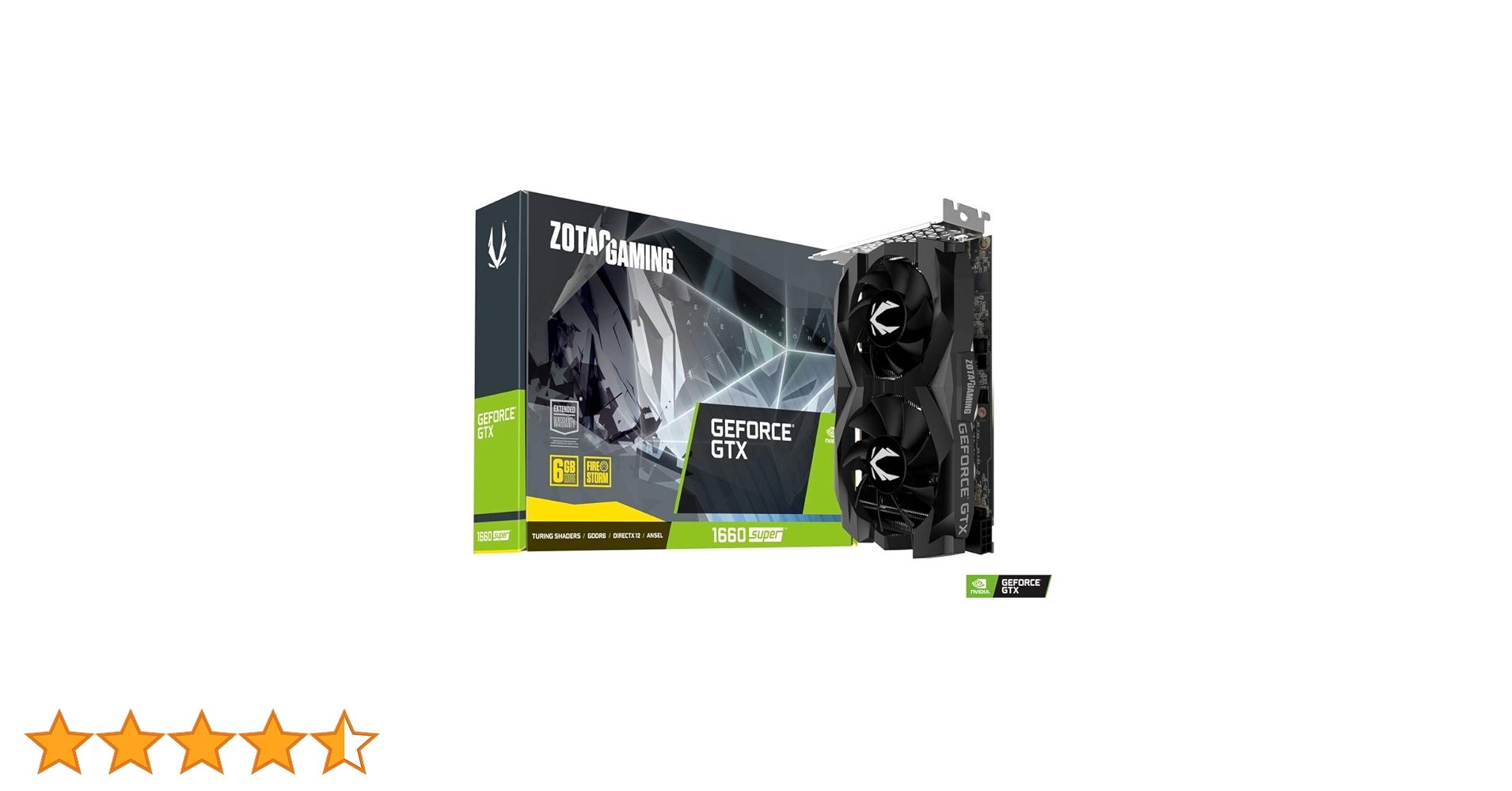 Amazon | Zotac Gaming GeForce GTX 1660 スーパーツインファン